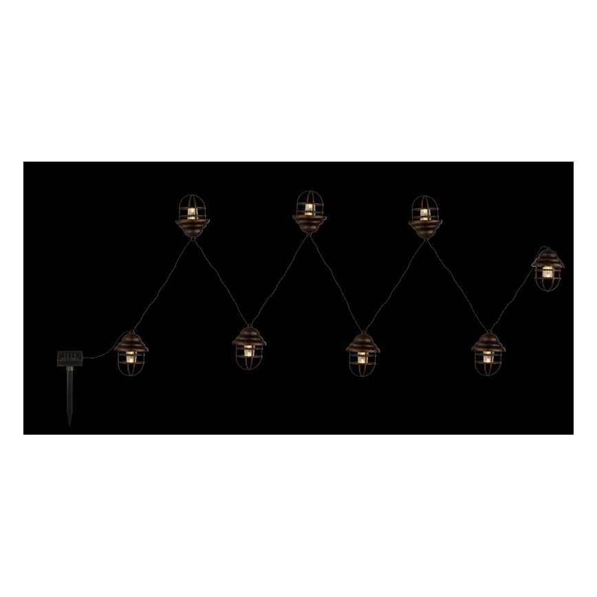 Globo - LED solcellslampa dekorativ 8xLED/3,2V IP44 200 mAh