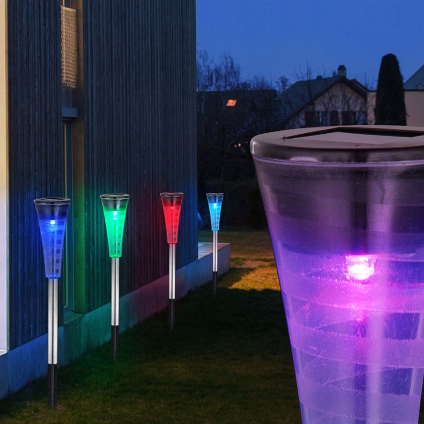 Globo 33079-5 - SET 5x sollampa RGB-LED/0,06W/3,2V