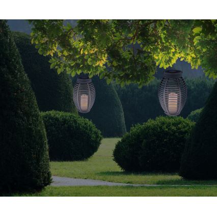 Globo - LED Solcellslampa LED/0,06W/3,2V IP44 200 mAh rotting