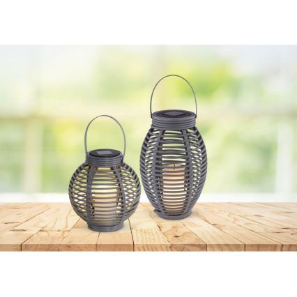 Globo - LED Solcellslampa LED/0,06W/3,2V IP44 200 mAh rotting