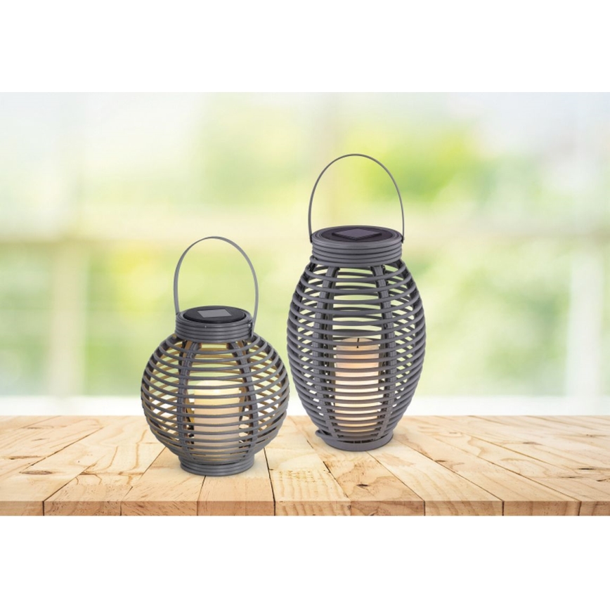 Globo - LED Solcellslampa LED/0,06W/3,2V IP44 200 mAh rotting