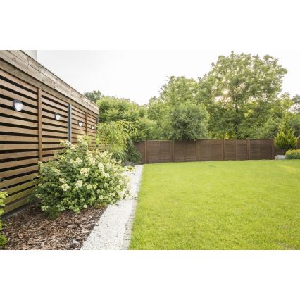 Globo - LED solcellsvägglampa 2xLED/0,06W/1,2V IP44 200 mAh