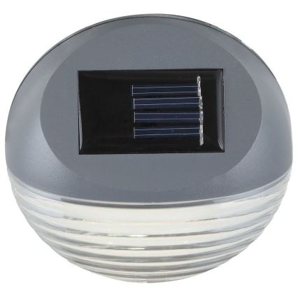 Globo - LED solcellsvägglampa 2xLED/0,06W/1,2V IP44 200 mAh