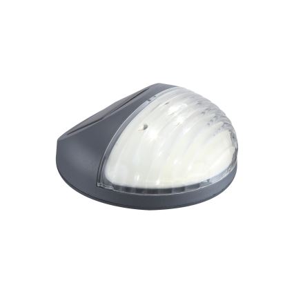 Globo - LED solcellsvägglampa 2xLED/0,06W/1,2V IP44 200 mAh