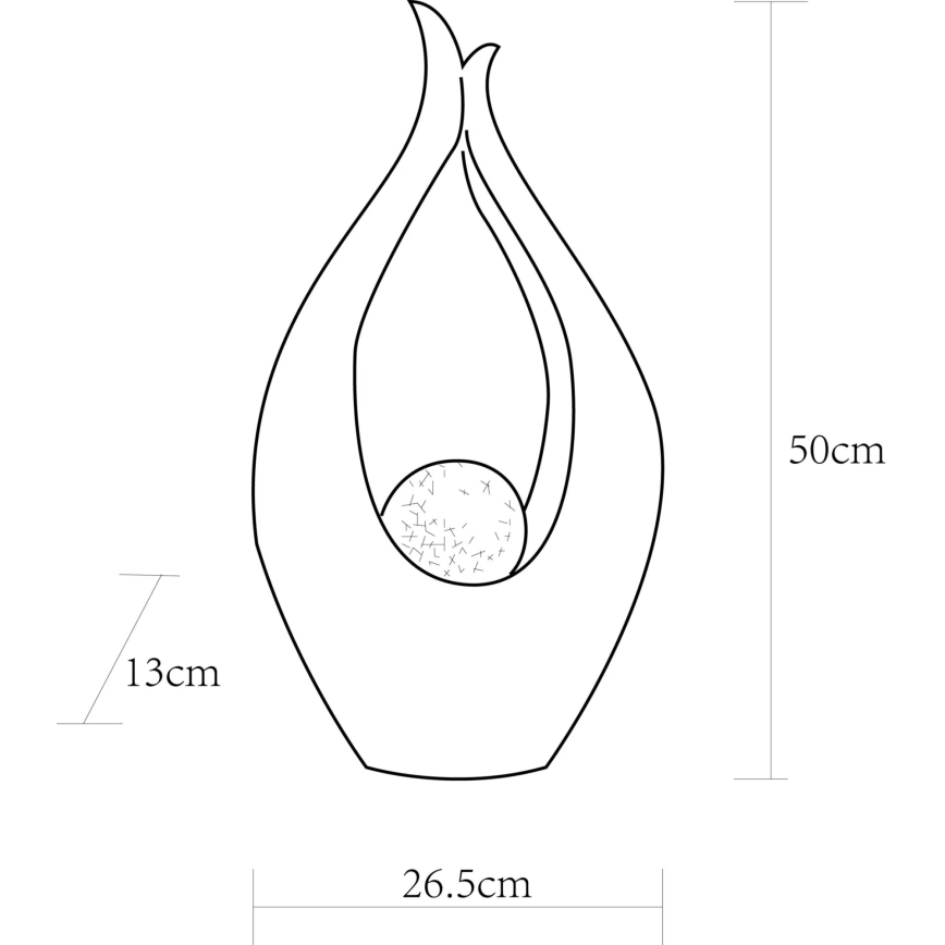 Globo - LED Solcellsbelysning LED/0,06W/3V IP44