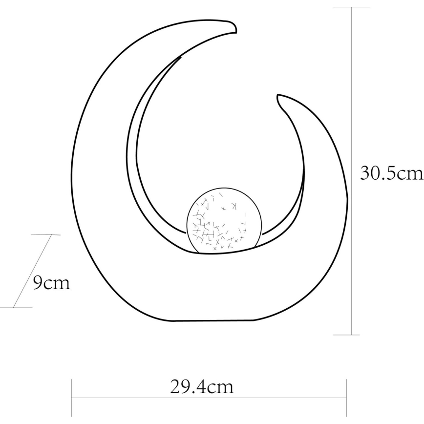 Globo - LED solcellslampa LED/0,02W/3V IP44