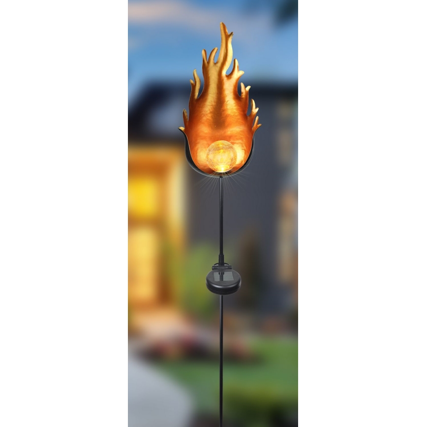 Globo - LED Solcellslampa LED/0,04W/3V IP44 600 mAh