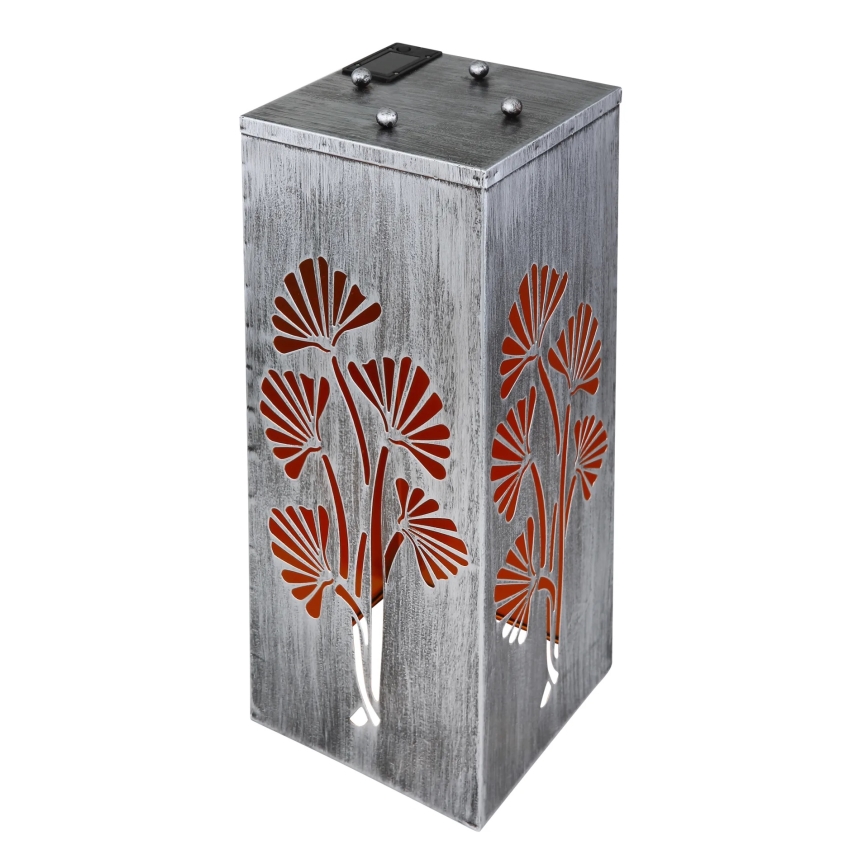 Globo - LED-solcellslampa med blomkruka LED/3V IP44 300 mAh