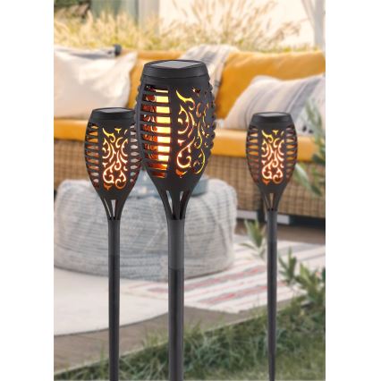 Globo - SET 3x LED Solcellslampa LED/0,1W/3V IP44 200 mAh