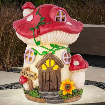 Globo - LED solcellslampa LED/0,06W/3V IP44 200 mAh