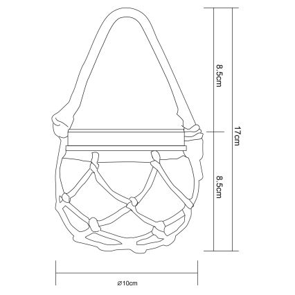 Globo - LED solcellsbelysning LED/0,06W/3,2V IP44