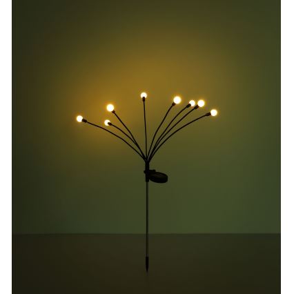 Globo - LED Solcellsbelysning 8xLED/0,06W/3,2V 3000K IP44 300 mAh