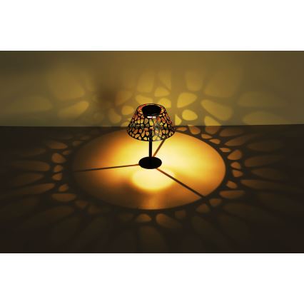 Globo - LED Solcellslampa LED/0,06W/3V 3000K IP44 300 mAh