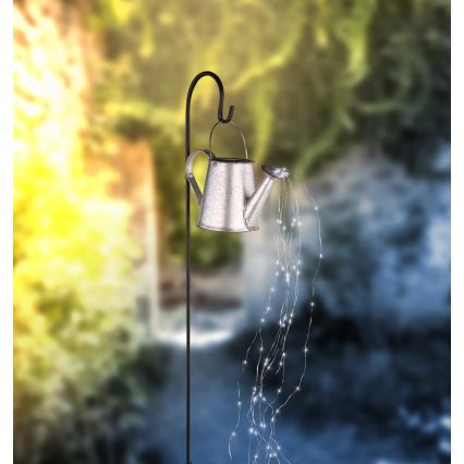 Globo - LED-solarlampa LED/3V IP44 300 mAh tekanna