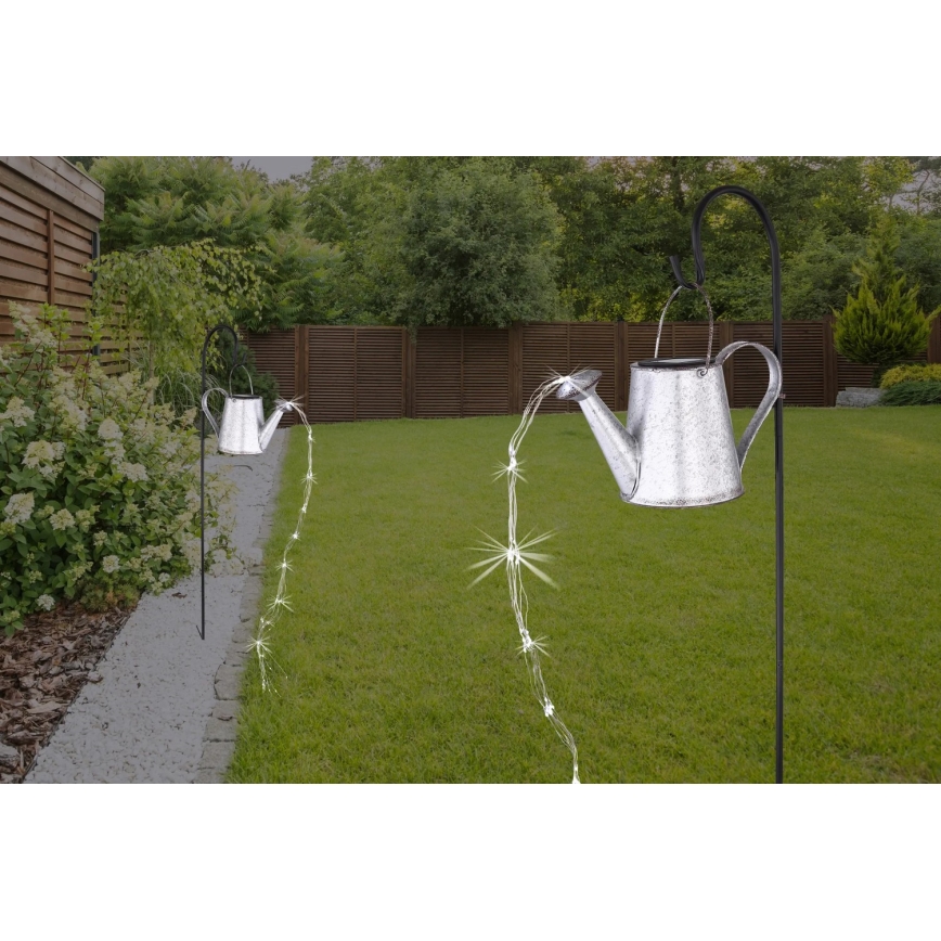 Globo - LED-solarlampa LED/3V IP44 300 mAh tekanna