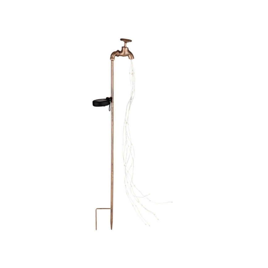 Globo - LED-solcellsarmatur LED/3V IP44 300 mAh kran