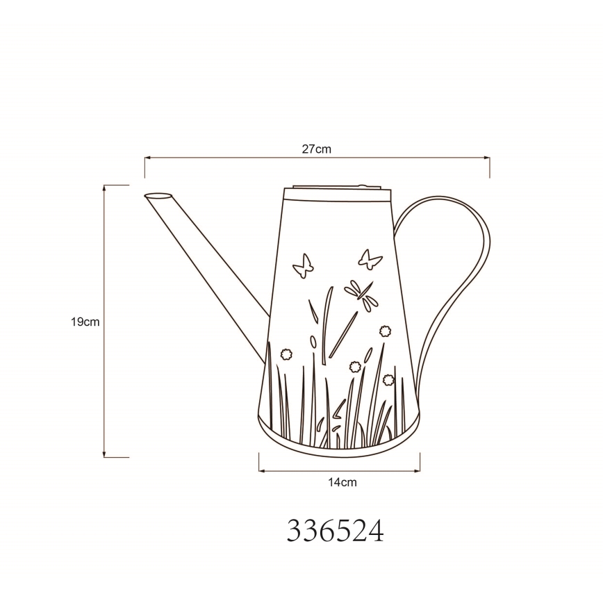 Globo - LED Solcellslampa LED/0,03W/1,2V IP44