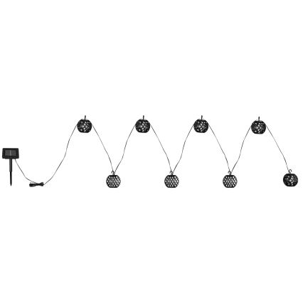 Globo - LED solcellsljusslinga 98xLED/0,1W/3V 410 cm IP44 600 mAh