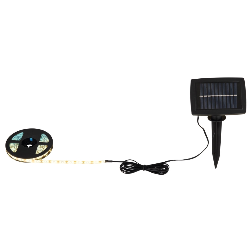 Globo - LED solcellsljusslinga 180xLED/0,2W/3V 300 cm IP44