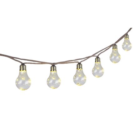 Globo - LED Solcell Dekorativ slinga 50xLED/0,06W/3,2V 570 cm IP44