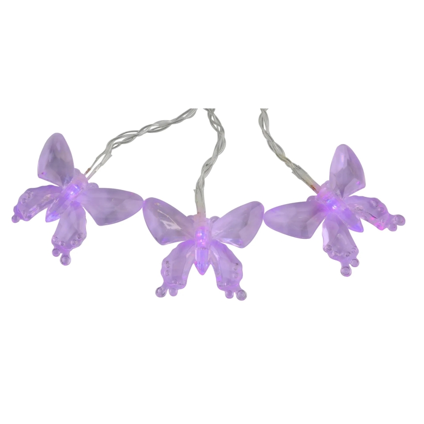 Globo - LED RGB Dekorativ slinga 10xLED/0,06W/3,2V 470 cm IP44