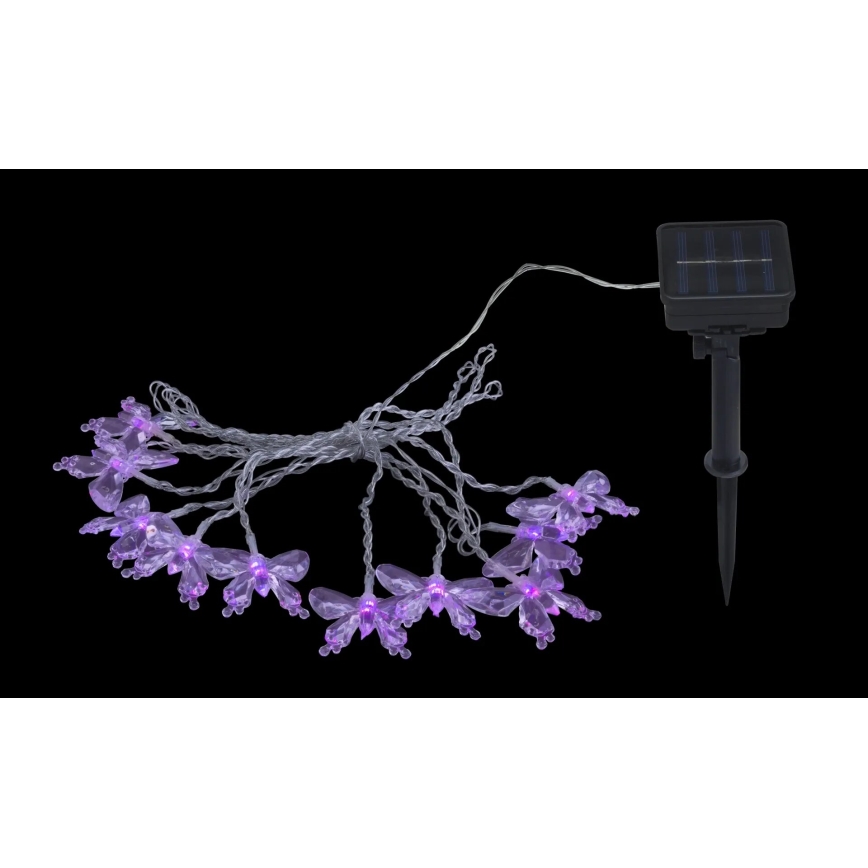 Globo - LED RGB Dekorativ slinga 10xLED/0,06W/3,2V 470 cm IP44