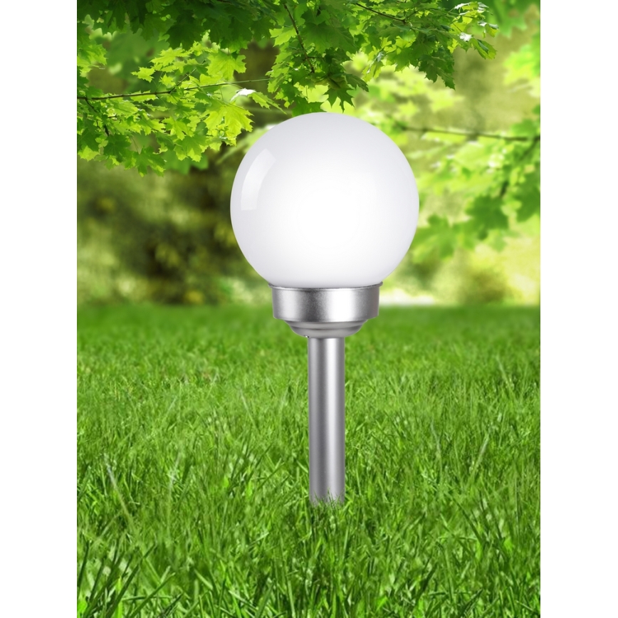 Globo - LED solcellslampa 2xLED/0,06W/1,2V IP44 600 mAh