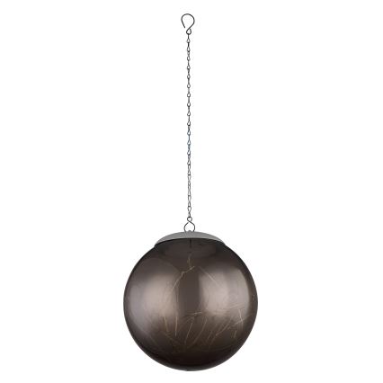 Globo - LED solcellsljuskrona på kedja 30xLED/0,06W/1,2V diameter 20 cm IP44