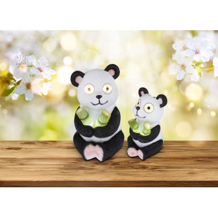 Globo - LED Solcellslampa LED/0,12W/3V IP44 panda