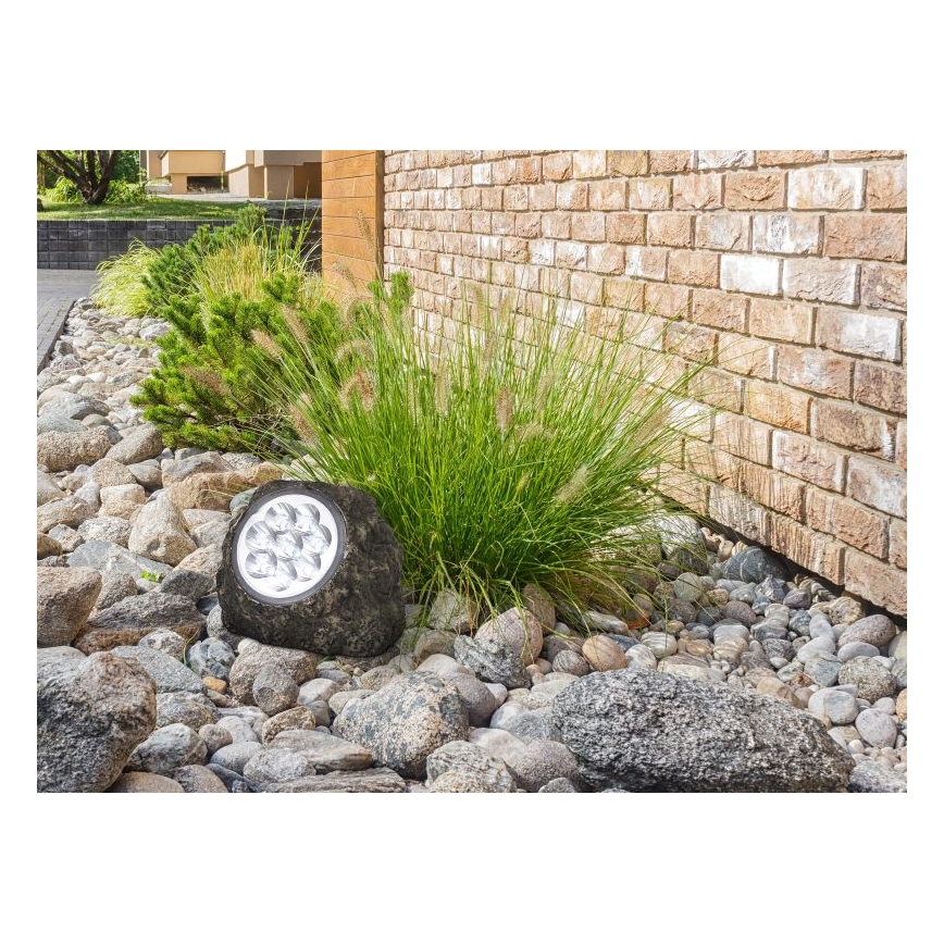 Globo - LED solcellslampa 8xLED/0,06W/3V IP44 600 mAh