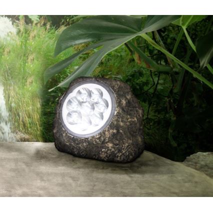 Globo - LED solcellslampa 8xLED/0,06W/3V IP44 600 mAh