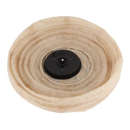 Globo - LED hängande solarlampa LED/0,5W/3V IP44 300 mAh beige