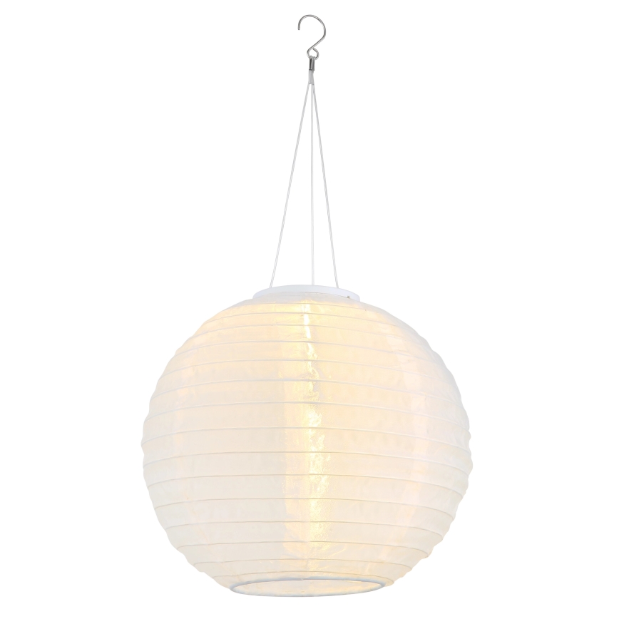 Globo - LED Solcellslampa för takhängning LED/0,5W/3V IP44 vit 300 mAh