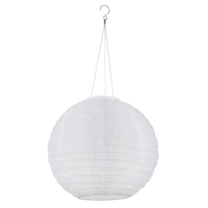 Globo - LED Solcellslampa för takhängning LED/0,5W/3V IP44 vit 300 mAh