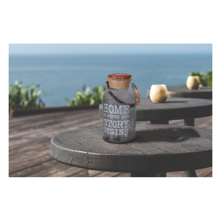 Globo - LED Solcellslampa LED/0,6W/3,2V IP44 200 mAh