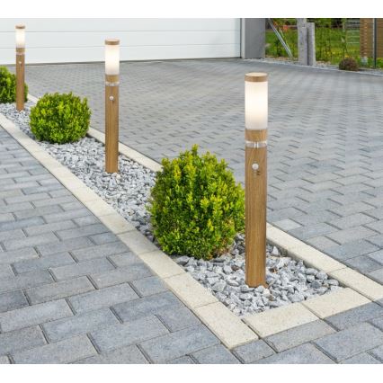 Globo - Utomhusbelysning  med sensor  1xE27/15W/230V IP44