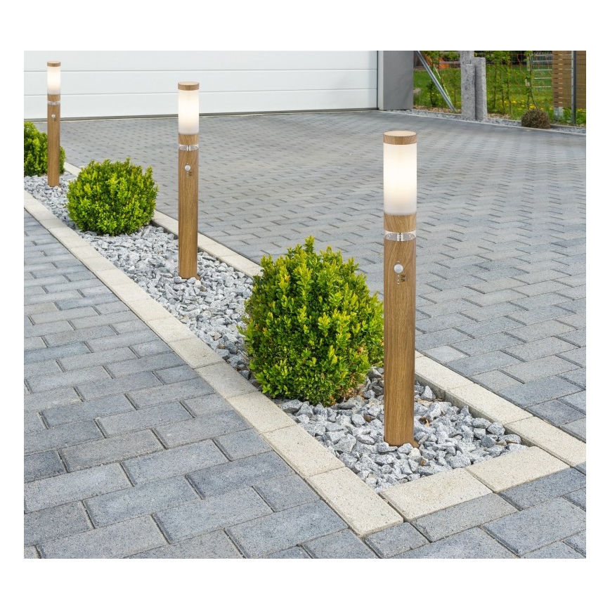 Globo - Utomhusbelysning  med sensor  1xE27/15W/230V IP44