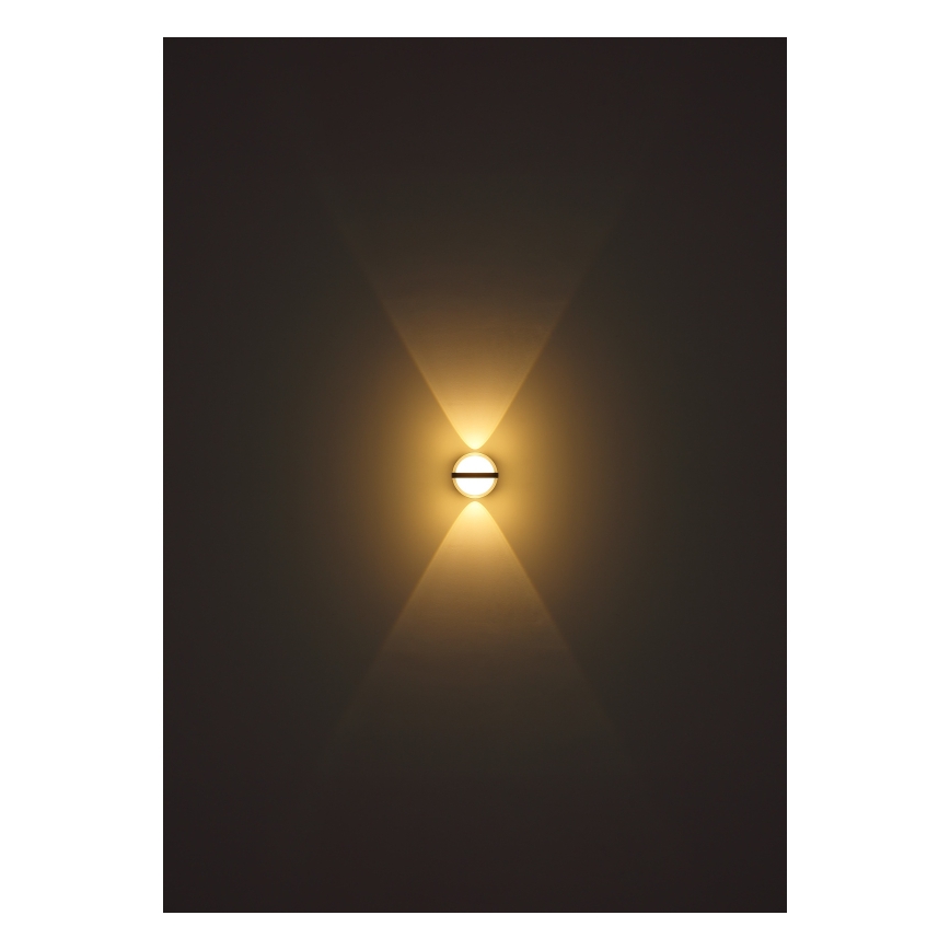 Globo - LED vägglampa för utomhusbruk LED/12W/230V IP54 svart