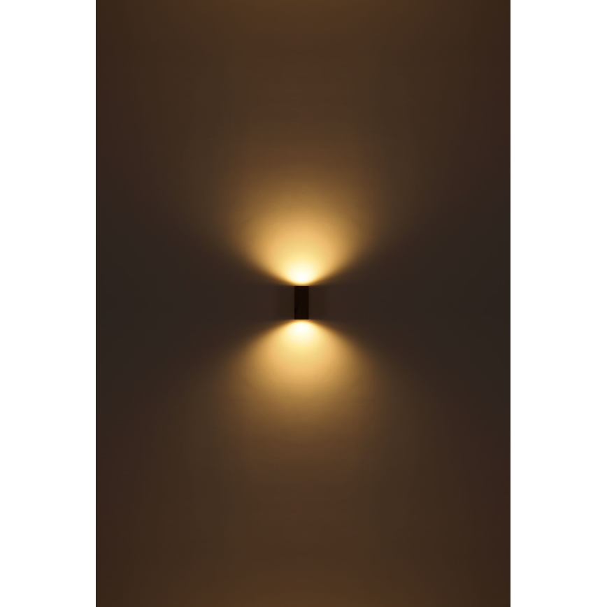 Globo - Vägglampa för utomhusbruk 1xGU10/35W/230V IP44