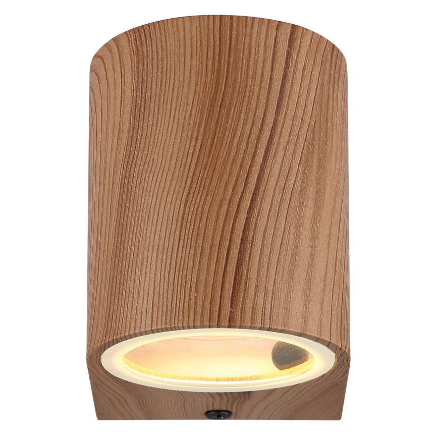 Globo - Vägglampa för utomhusbruk 1xGU10/35W/230V IP44