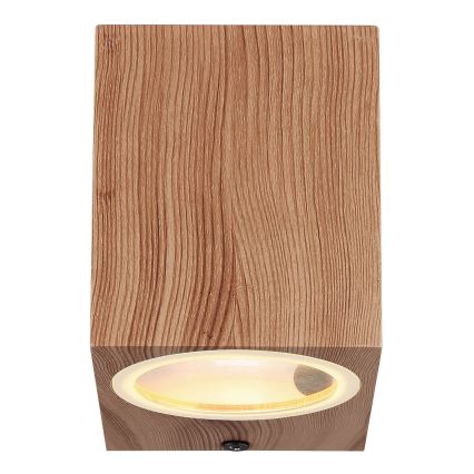 Globo - Vägglampa för utomhusbruk 1xGU10/35W/230V IP44