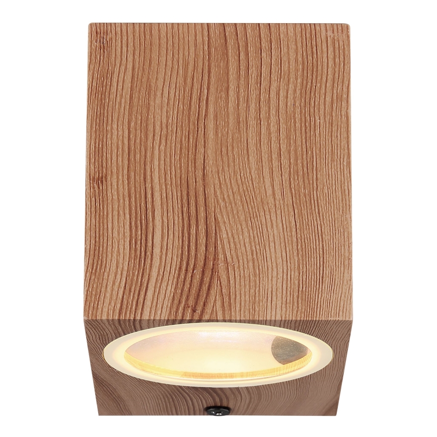 Globo - Vägglampa för utomhusbruk 1xGU10/35W/230V IP44