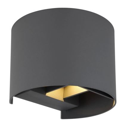 Globo - LED utomhusvägglampa 2xLED/3W/230V IP54