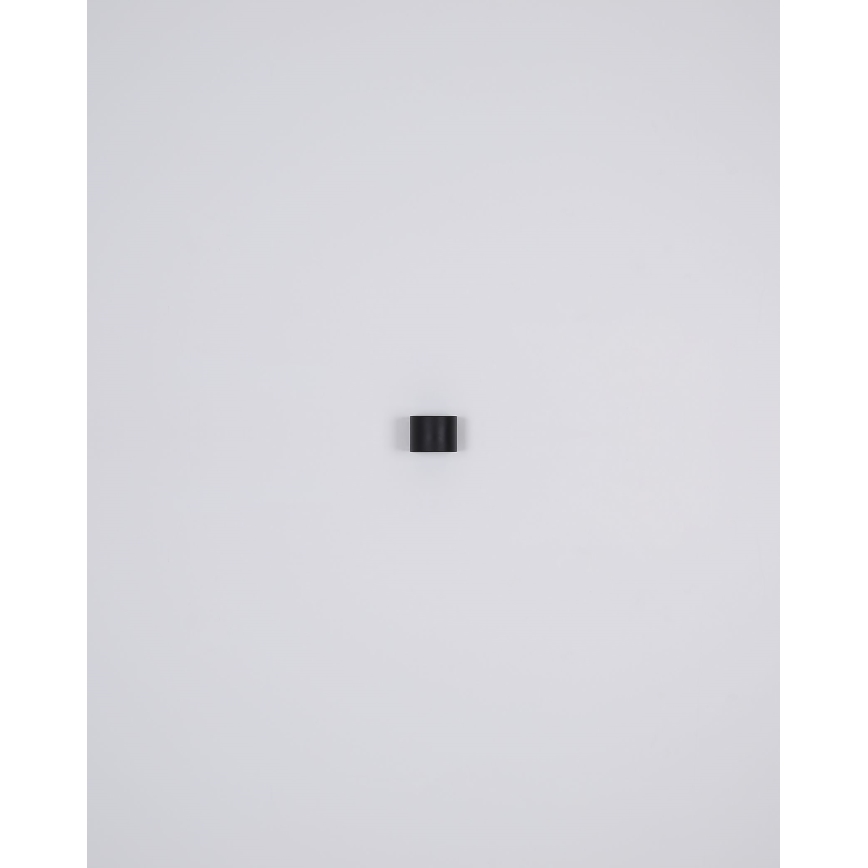 Globo - LED vägglampa för utomhusbruk 2xLED/3W/230V IP44 svart