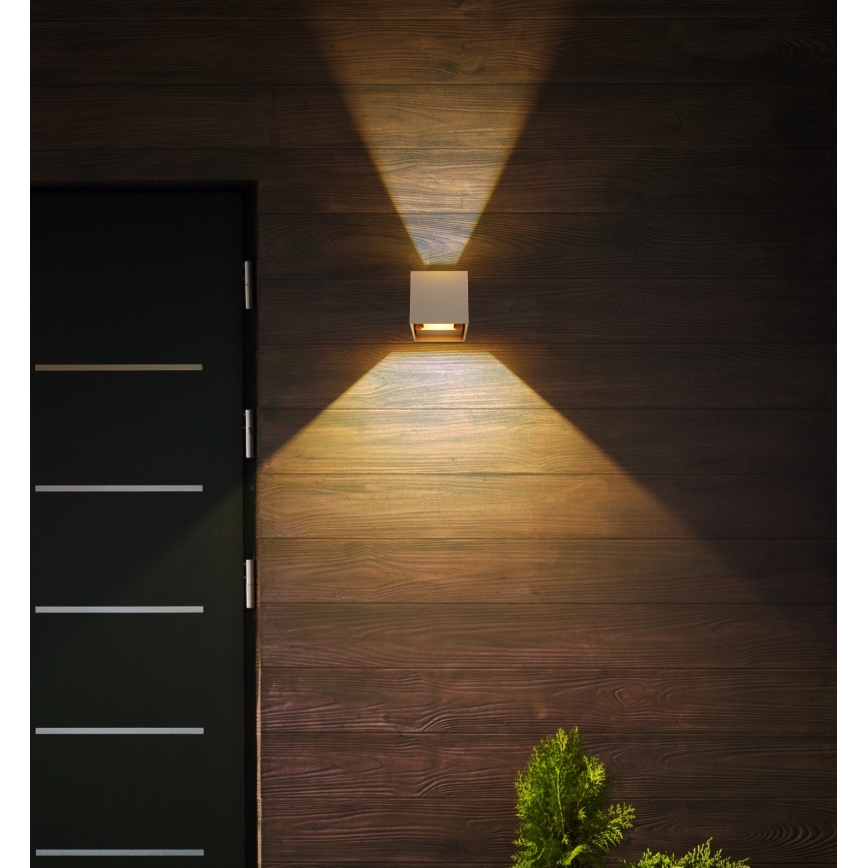 Globo - LED-vägglampa för utomhusbruk 2xLED/3W/230V IP54