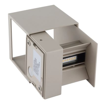 Globo - LED-vägglampa för utomhusbruk 2xLED/3W/230V IP54