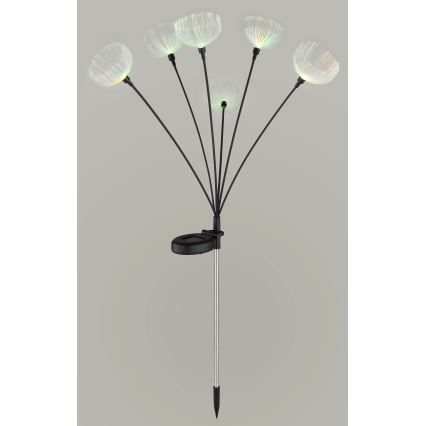 Globo - LED RGB solcellslampa 6xLED/1,2V IP44 300 mAh