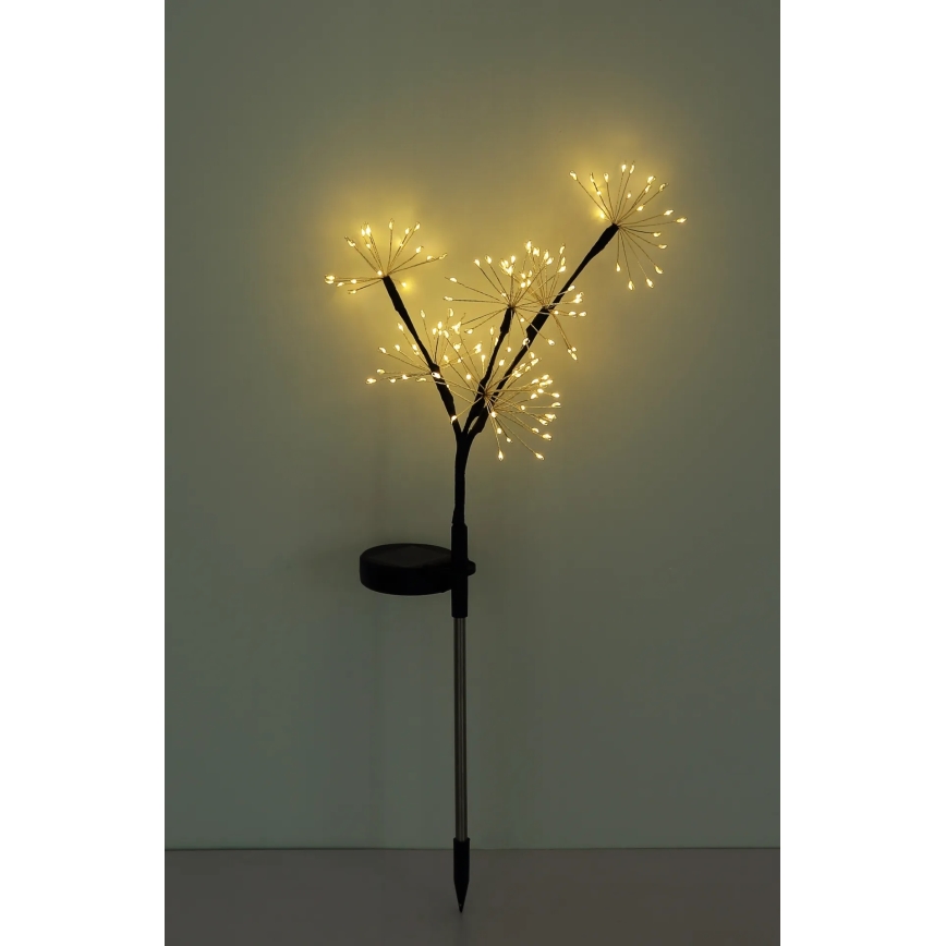 Globo - LED solcellslampa 3xLED/3V IP44 600 mAh fyrverkeri
