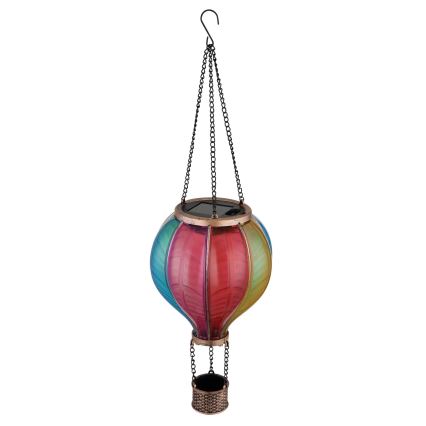 Globo - Hängande soldekoration 20xLED/0,5W/3V IP44 Flygande ballong