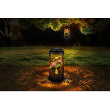 Globo - LED solcellsbelysning LED/0,06W/3V 3000K IP44